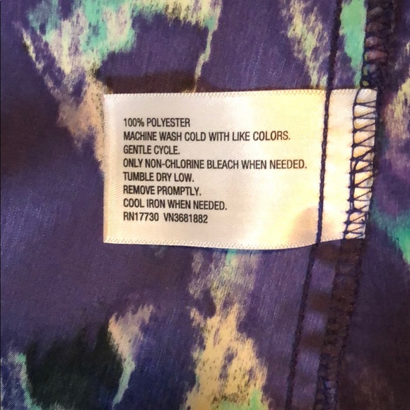 Print Cap Sleeve Dress - Picture 4 of 5